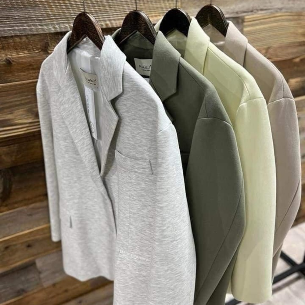 “ by o la la” sport jacket beige oversized universal size